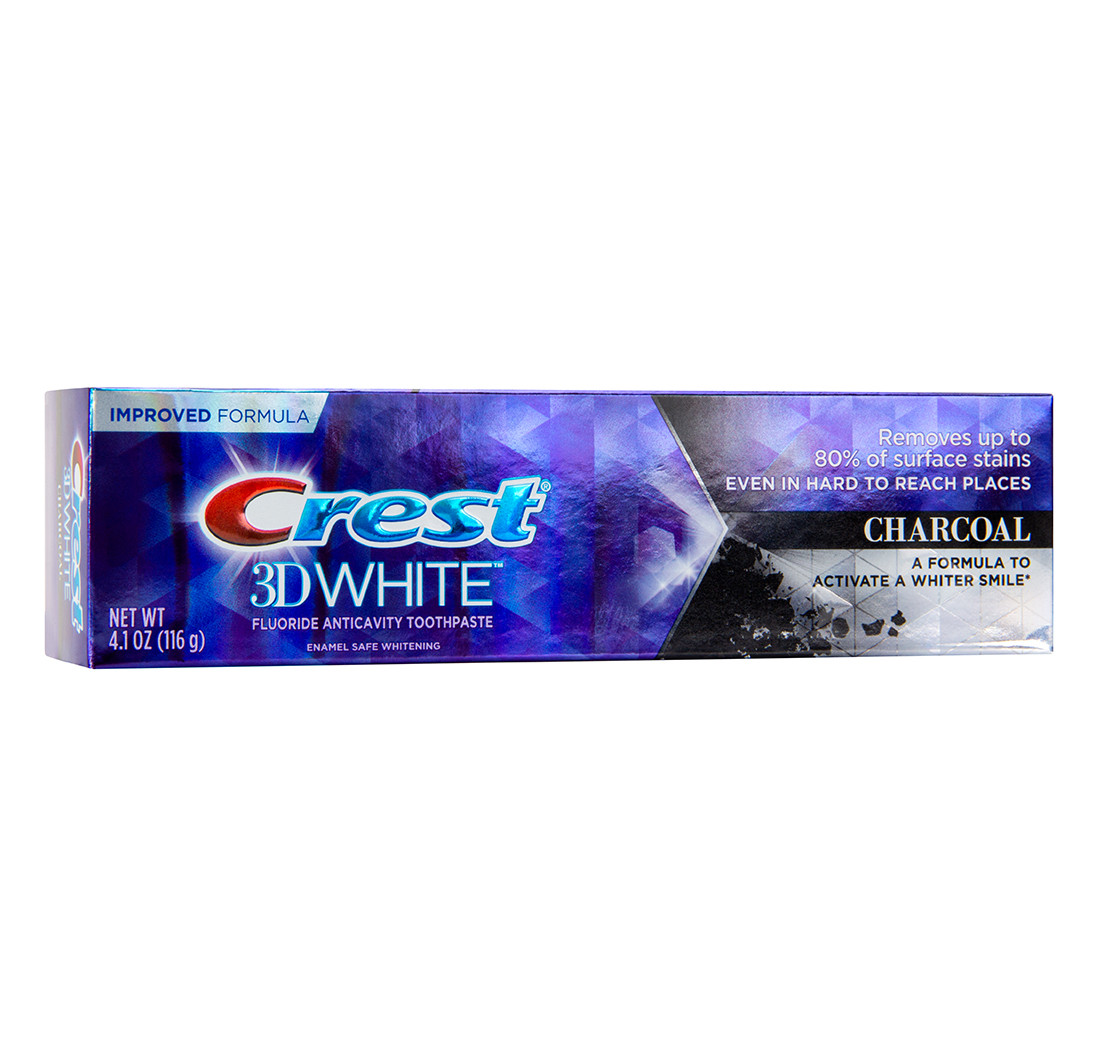 Crest 3D White Charcoal 116g