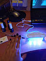 Сушарка для нігтів 6 Вт, УФ-світлодіодний світильник для домашнього використання, УФ-гель, сушарка лаку, фото 7