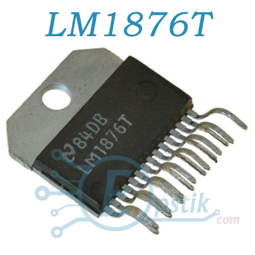 LM1876T аудіо стерео підсилювач на 20Вт 15-lead TO-220
