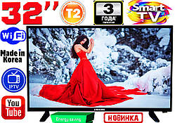 Розпродаж! ХІТ! Телевізори Samsung SmartTV 32", LED, IPTV, T2, Wi-Fi, USB, КОРЕЯ