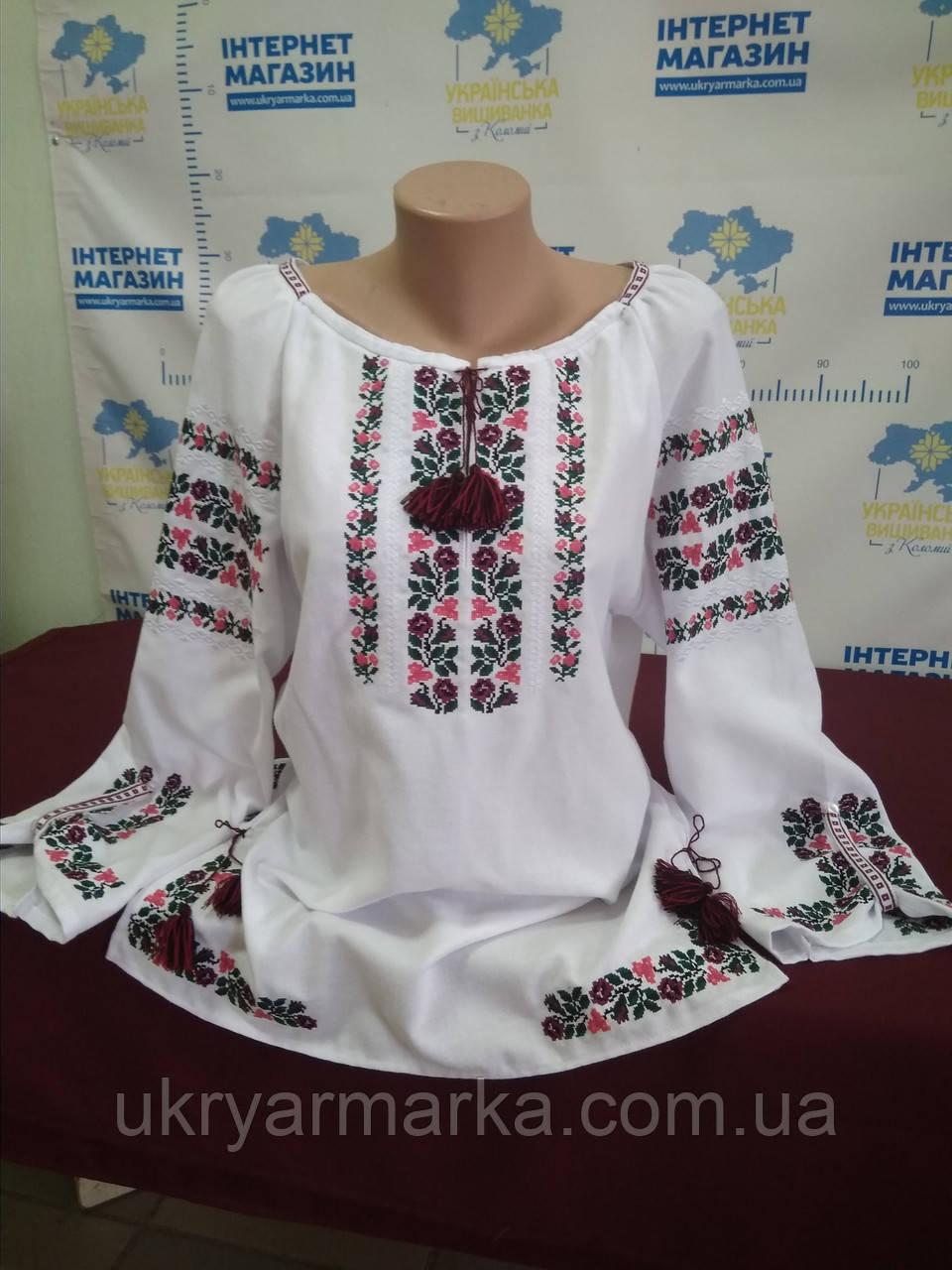 Вишита блузка-туніка "Аннесі"