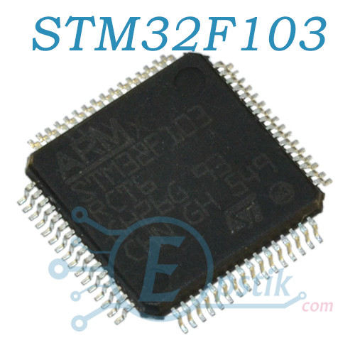 STM32F103RCT6, 32-бітний мікроконтролер, LQFP64