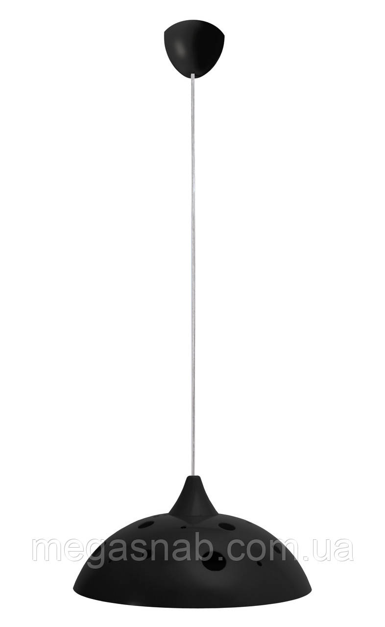 Світильник ERKA 1302, стельовий, 60W, чорний, Е27, фото 1