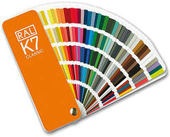 Шкала кольорів RAL K7 Classic