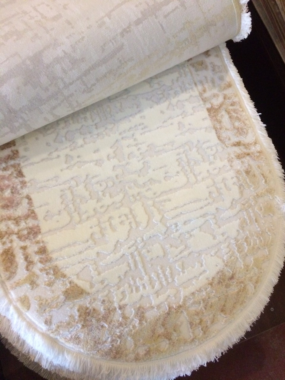 АКРИЛОВИЙ КИЛИМ EFES IMPERIAL 12690 КРЕМОВИЙ, фото 1