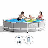 Басейн Intex 26702 каркасний Ø 305 х 76, ф-р насос, фото 5