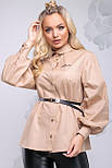 Блуза світла кава, фото 2