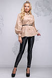 Блуза світла кава, фото 3