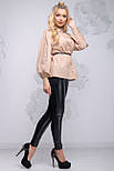 Блуза світла кава, фото 4