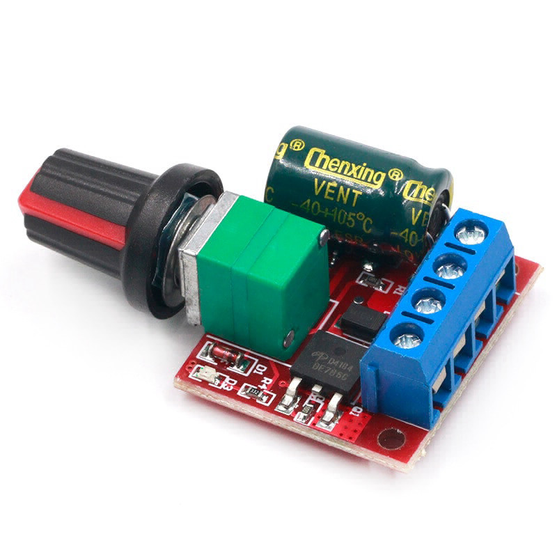 ШИМ регулятор оборотов двигателя постоянного тока, 35В, 5А: продажа ...