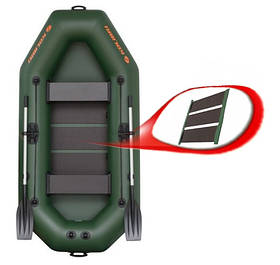 Kolibri K-260 човен надувний двомісний Колібрі 260 без настилу