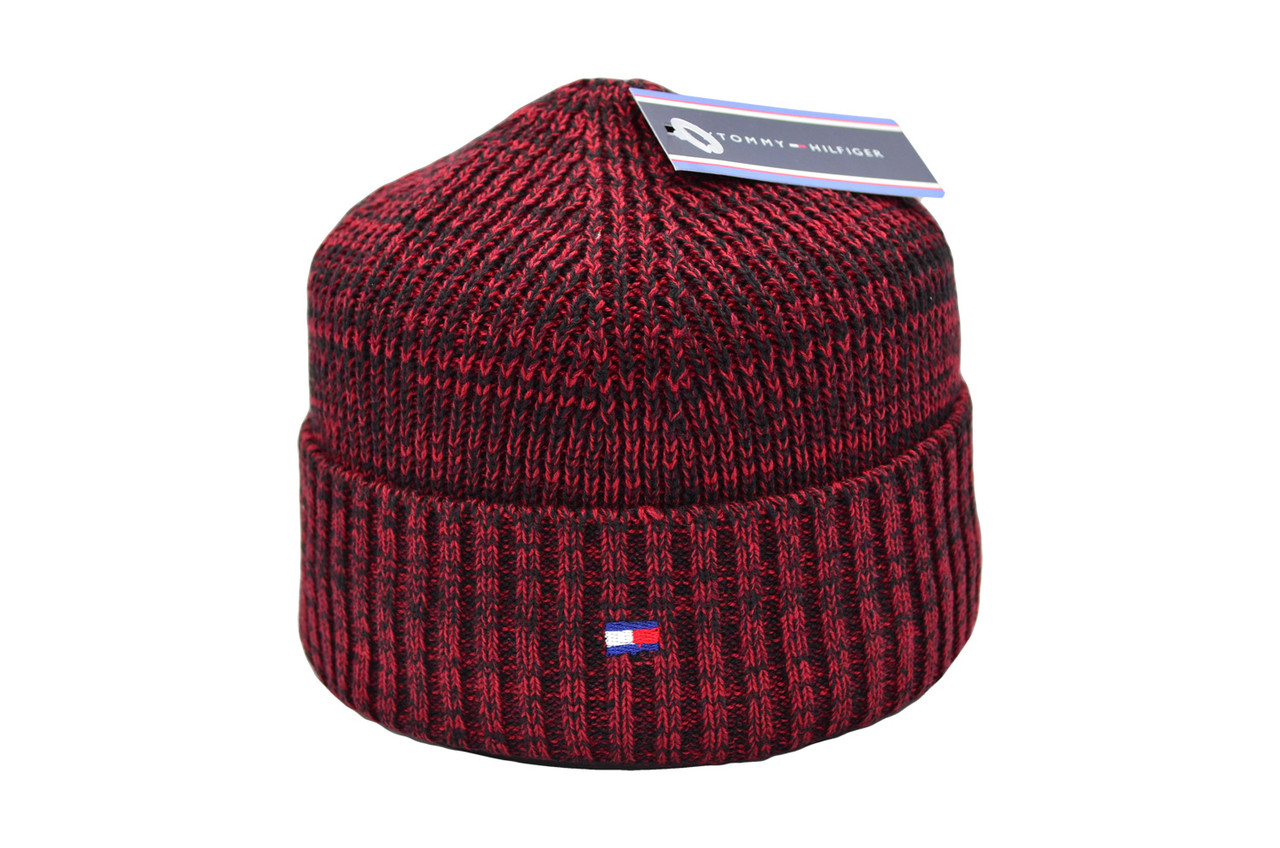 Шапка Flexfit 55-59 см Бордовий меланж (F-09118-133)