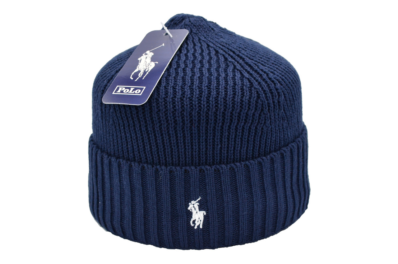 Шапка Flexfit Polo 55-59 см Синя (F-09118-142)