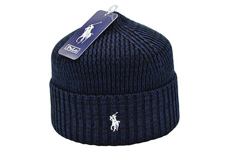 Шапка Flexfit Polo 55-59 см Синій меланж (F-09118-144), фото 1