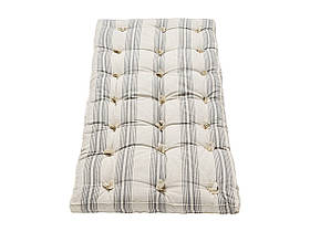 Матрац ватний дитячий 60х120 у ліжечко (тюф'якова вата_тик) Тикові ватні матраци