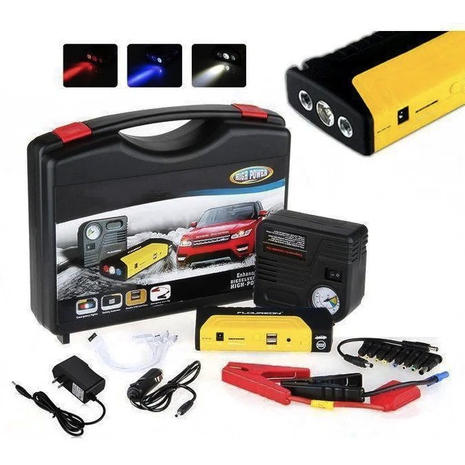 Пускозарядний пристрій Jump Starter 50800 mAh TM15 PUMP High Power, фото 1