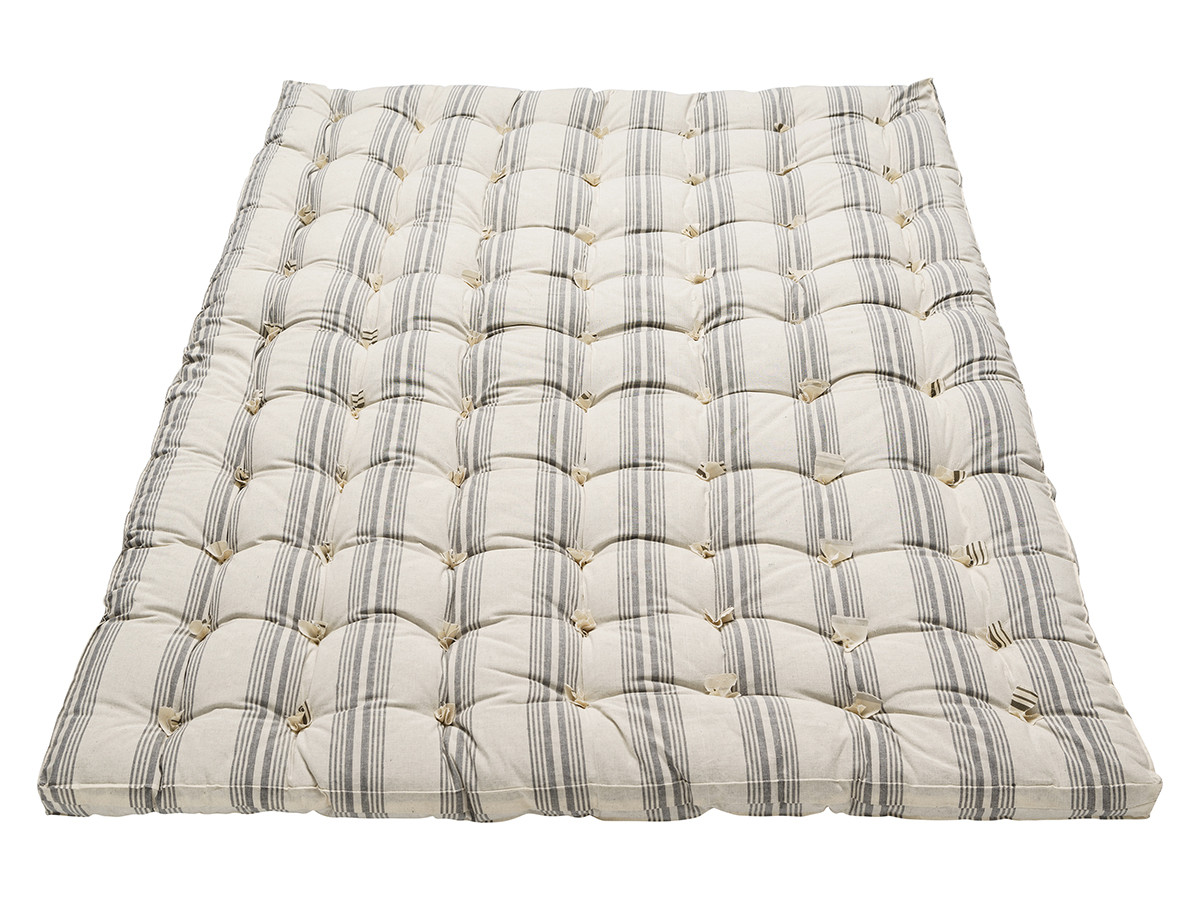 Ватний матрац двоспальний 160х190 (тюф'ячна вата_тик) Тикові ватні матраци, фото 1