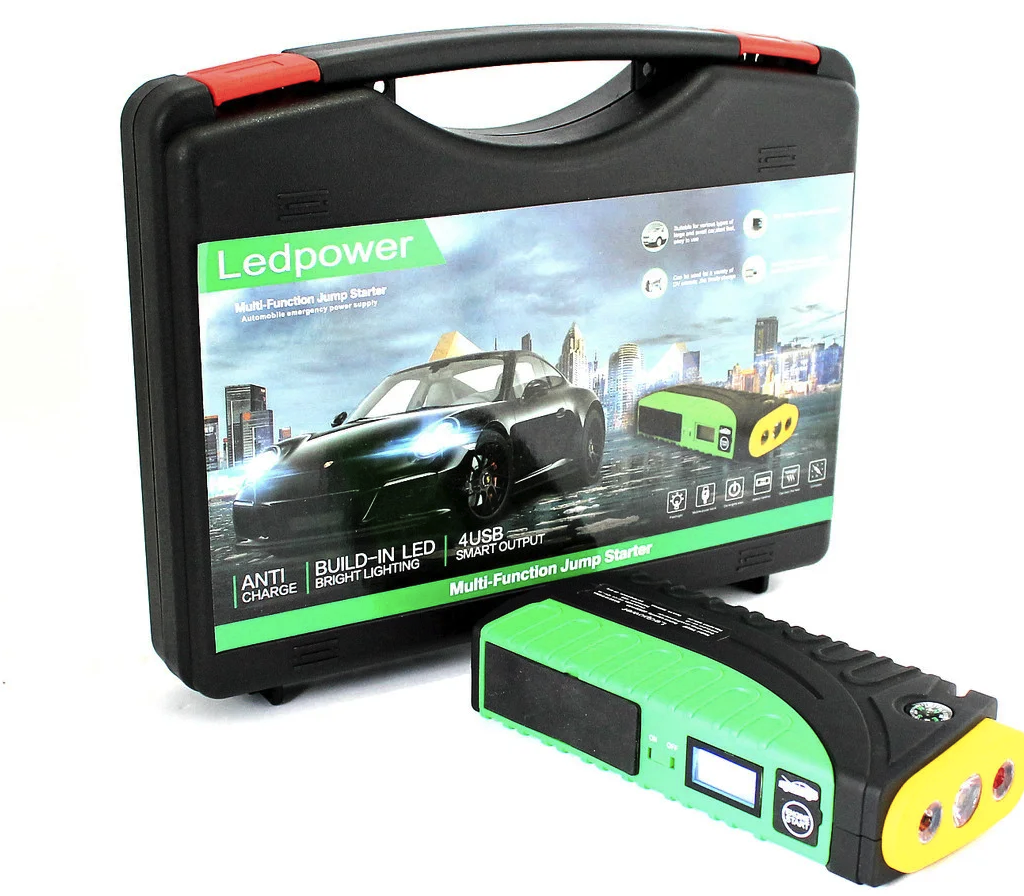 Пусковий пристрій автомобільний JUMP STARTER TM19F (68000 mAh), фото 1