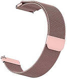 Ремінець BeWatch Міланська петля шириною 20 мм для Samsung Galaxy Watch Active \ Active 2 Pink (1010211), фото 2
