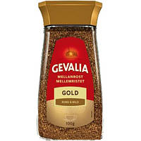 Кофе растворимый Gevalia Mellan Rost Gold арабика 200г Швейцария
