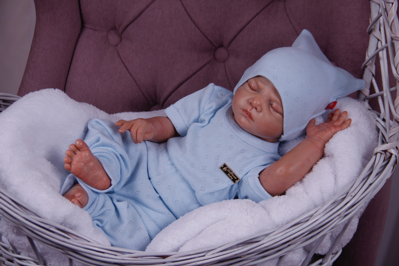 Набір одягу для новонароджених хлопчиків "Ніжність" блакитний