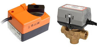 Приводи і клапани Belimo, Afriso, Honeywell