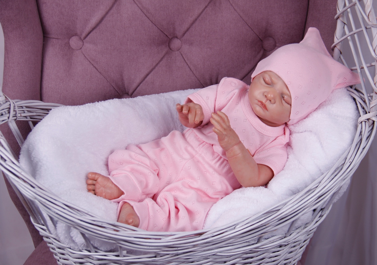 Набір одягу для новонароджених дівчаток "Ніжність" рожевий