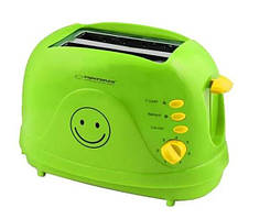 Тостер Esperanza SMILEY EKT003, зелений
