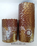 Паперові форми для випікання оптом 70*85 мікс Жар Птах, фото 3