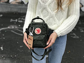 Маленька сумка крос-боді Kanken Mini канкен через плече хакі