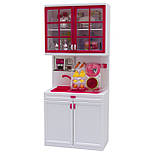 Дитяча кухня "Сучасна кухня", 54x9,5x36 см, рожева, пластик (QF26211PW), фото 8