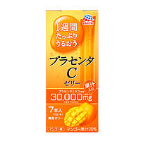 Японская питьевая плацента в форме желе Earth Placenta C Jelly Mango (на 7 дней) 70g