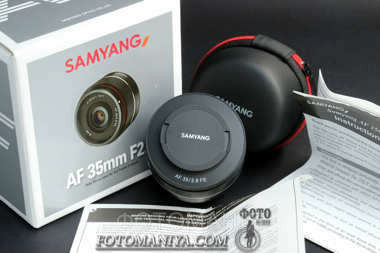 Samyang AF 35mm f2.8 EF for Sony