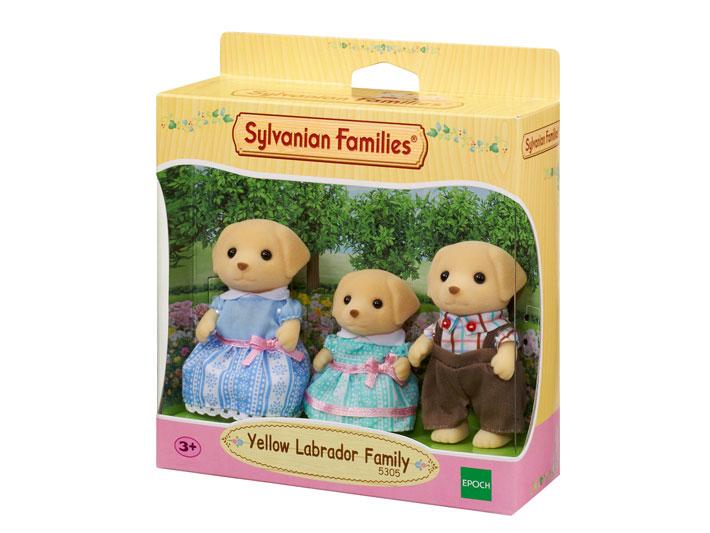 Набір Сім'я Жовтих Лабрадорів (3 фігурки) Sylvanian Families 5305