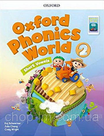 Oxford Phonics World 2: Short Vowels student's Book with App Pack / Підручник, фото 2