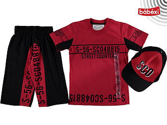 Костюм літній для хлопчика, Туреччина, Babexi, арт 3041, 110-122 см