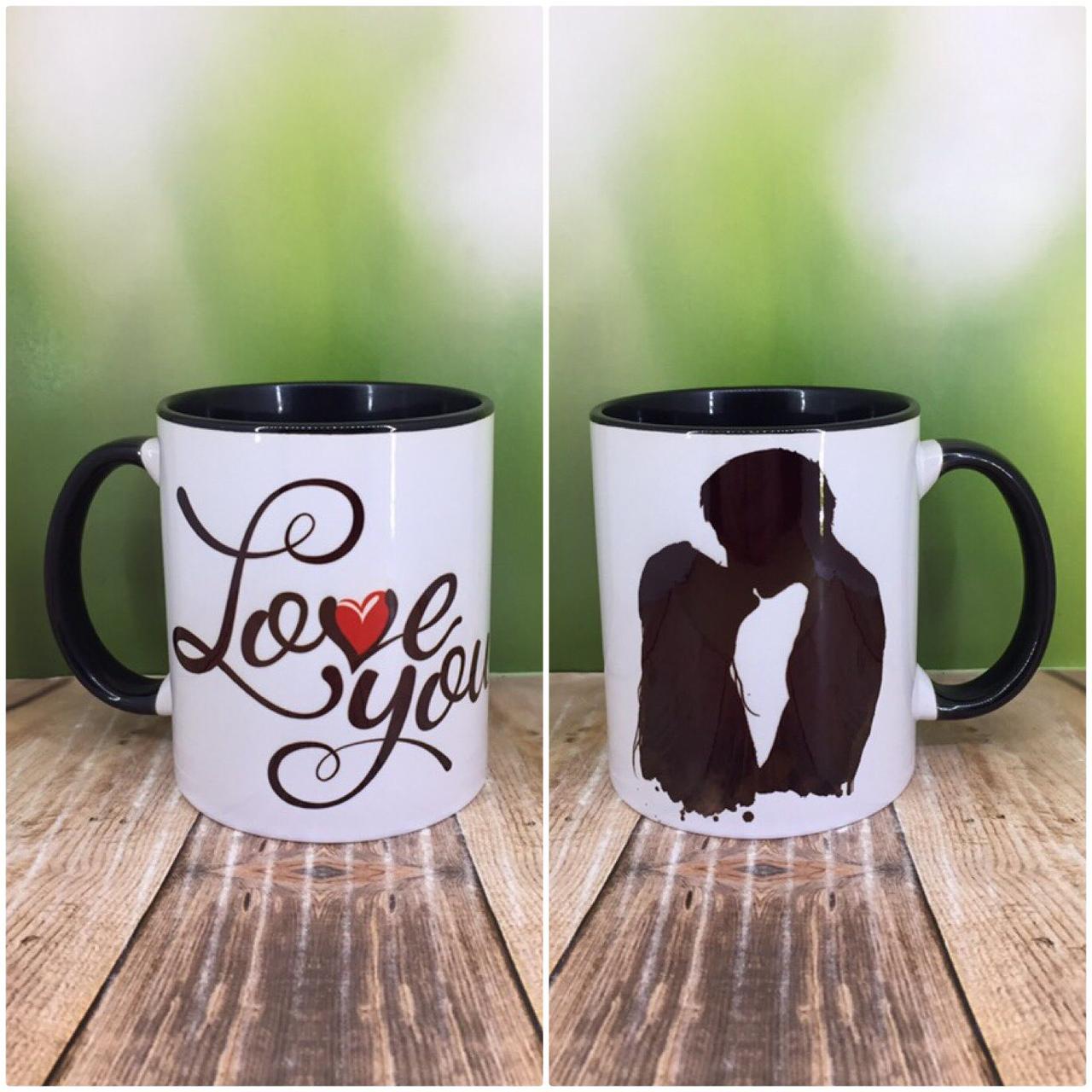 Друк на чашках,Чашка "Love You", фото 1