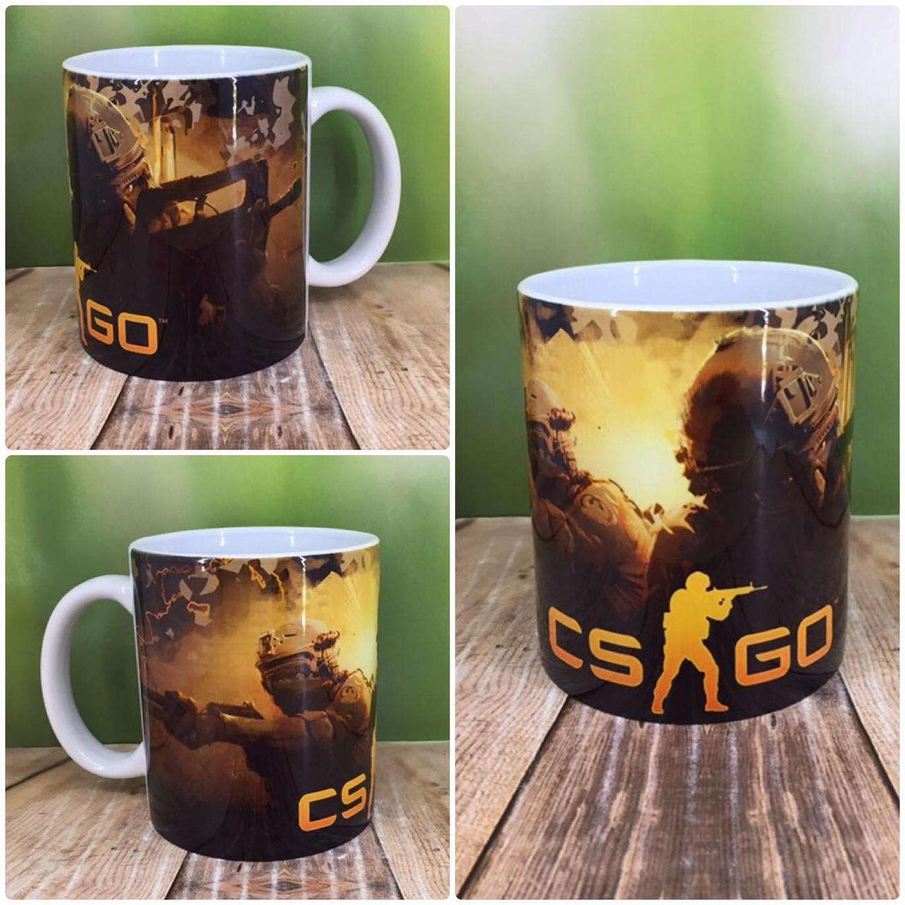 Друк на чашках,Чашка "CS GO"