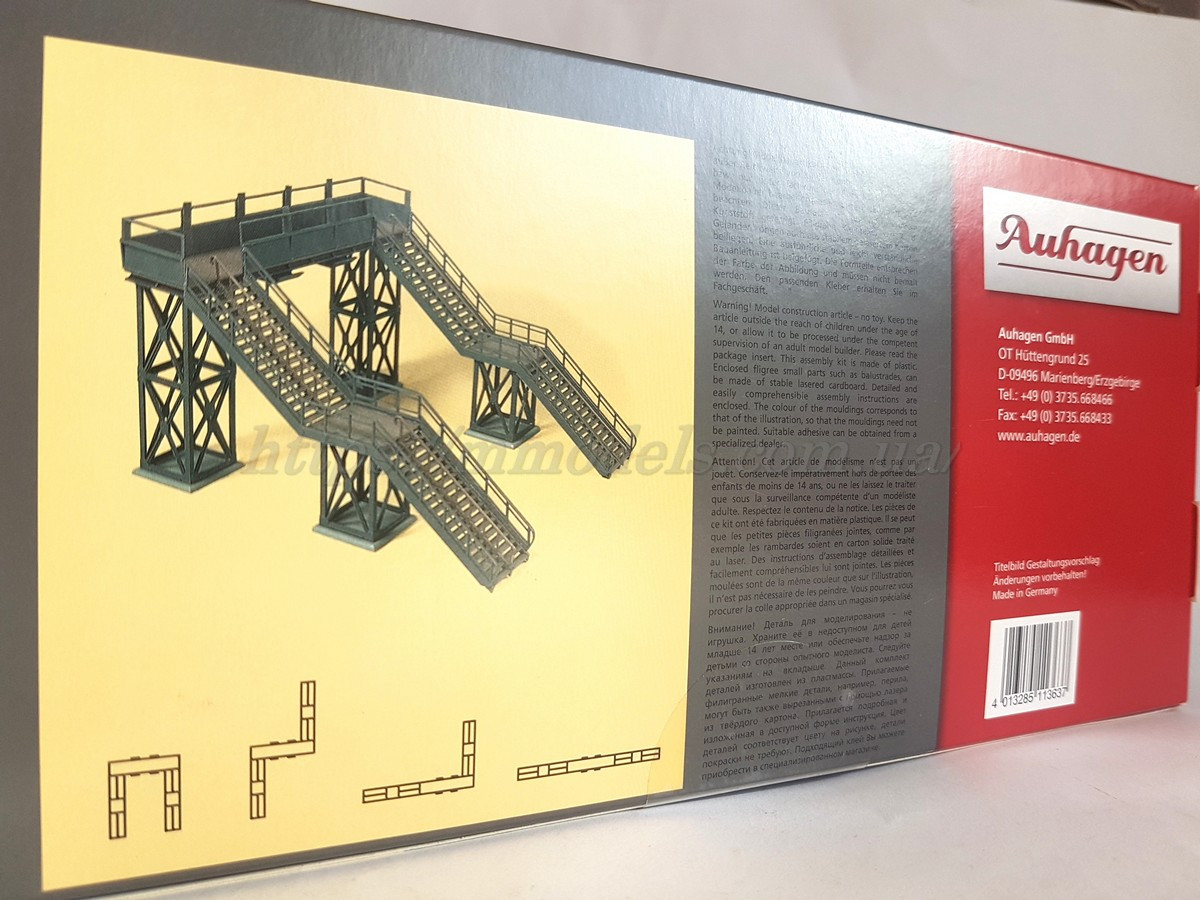 Auhagen 11363 Модель Перехідний міст через шляху, масштабу H0 1:87
