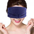 Маска для сну Silenta Комфорт Blue + беруші, фото 4