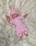 Набір для новонародженого 3 предмета Ніжність рожевий, фото 7