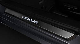 Lexus CT200H 2011-2017 Накладки на пороги з підсвіткою Нові Оригінал