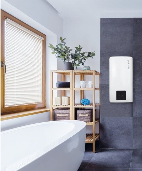 Бойлер 100 литров Atlantic Steatite Cube. Электрический накопительный ...