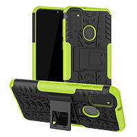 Чохол Shield для Samsung M30S/M307F протиударний Чорно-зелений