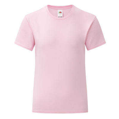 Дитяча футболка на дівчинку Fruit of the loom від 3 до 15 років рожевий