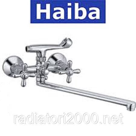 Змішувач для ванни довгий ніс HAIBA DOMINOX (CHR-143)
