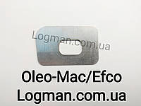 Термопластина глушителя для бензопилы/мотопилы Oleo-Mac/Efco (Олео-Мак/Ефко/Эфко) 50170031