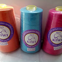 Нитки швейні універсальні 40/2 Kiwi (ківі) (4000 ярдів)