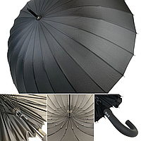 Механічна чоловіча парасолька тростина на 24 спиці від Toprain, чорний, TR611