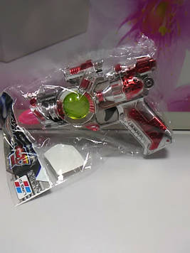 Дитячий іграшковий пістолет трещітка сірий